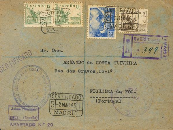 0000060065 - Spain. Spanish State Registered Mail