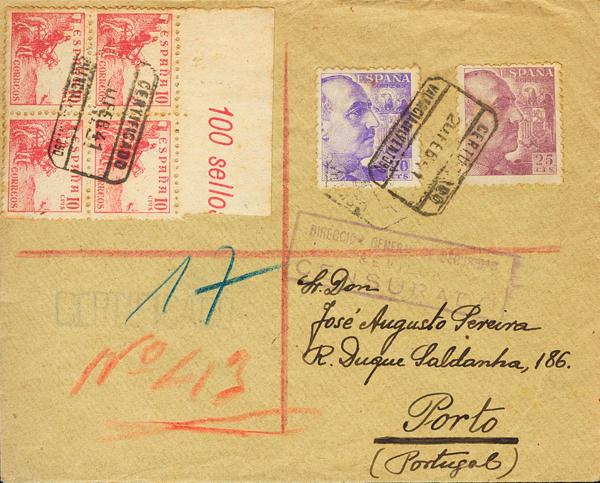 0000060073 - Spain. Spanish State Registered Mail