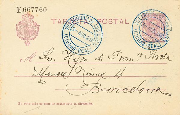 0000060127 - Castile-La Mancha. Postal History