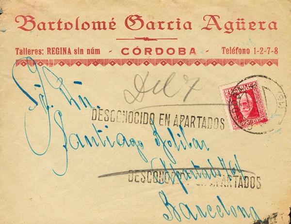 0000060161 - Andalusia. Postal History