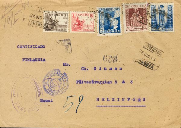 0000060169 - Spain. Spanish State Registered Mail