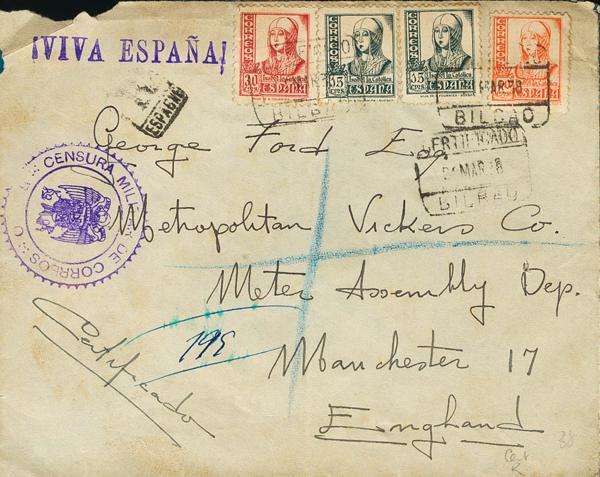 0000060185 - Spain. Spanish State Registered Mail