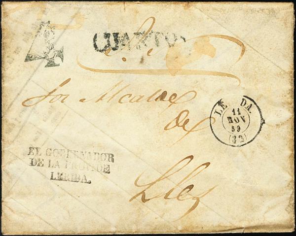 0000060255 - Catalonia. Postal History
