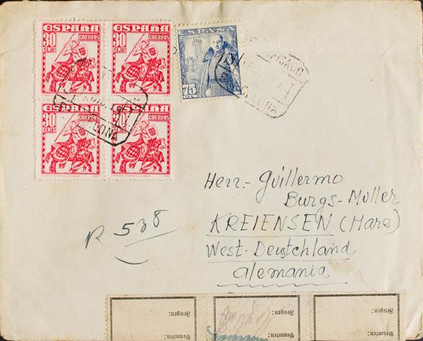 0000060357 - Spain. Spanish State Registered Mail