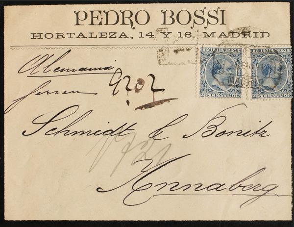 0000060383 - Spain. Alfonso XIII Registered Mail