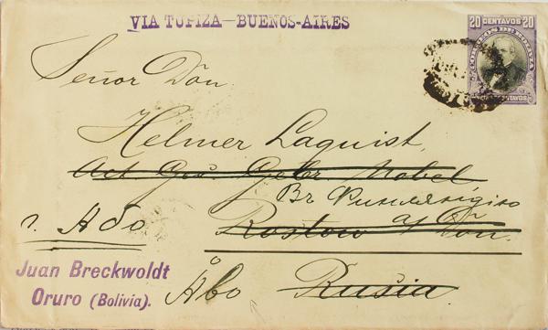 0000060420 - Bolivia. Entero Postal