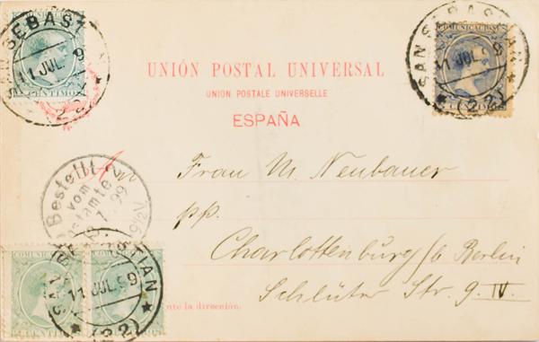 0000060505 - Basque Country. Postal History