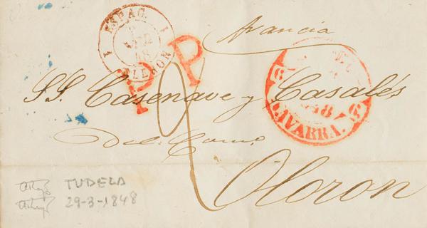 0000060530 - Navarra. Prefilatelia