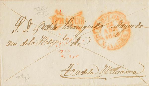 0000060560 - Navarra. Prephilately