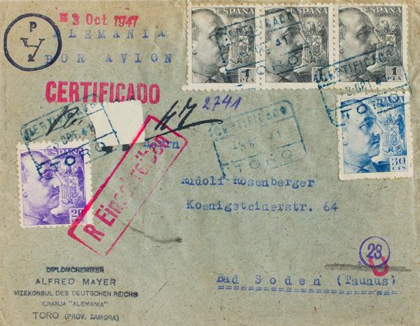 0000060669 - Spain. Spanish State Registered Mail