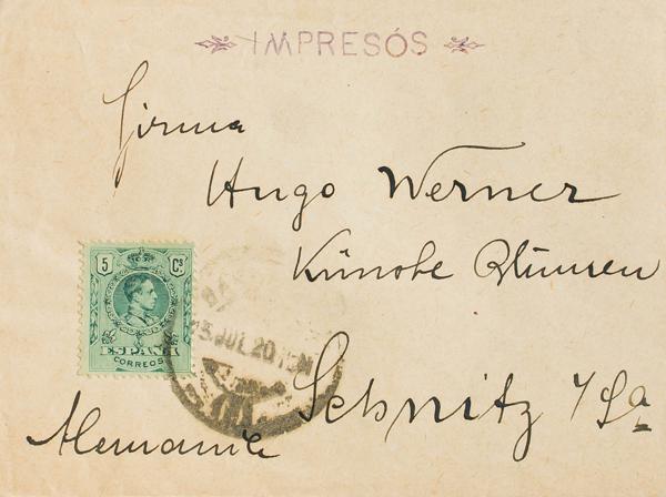 0000060708 - Spain. Alfonso XIII