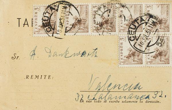 0000060721 - Andalusia. Postal History
