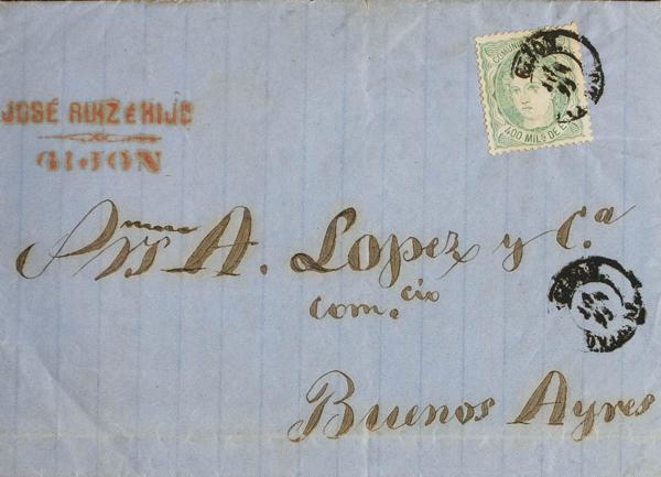 0000061244 - Asturias. Postal History