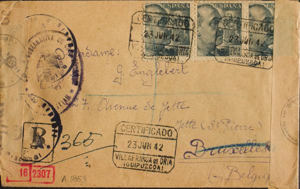 0000061332 - Spain. Spanish State Registered Mail