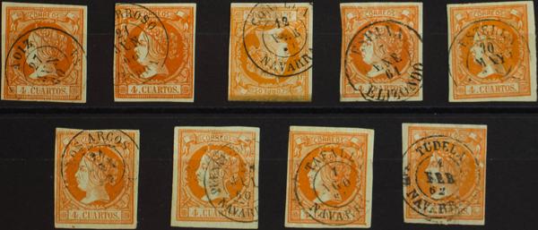 0000061394 - Navarra. Philately