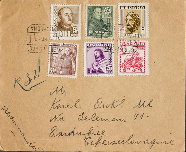 0000063447 - Spain. Spanish State Registered Mail