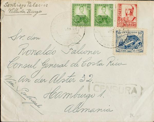 0000064089 - Castile and Leon. Postal History