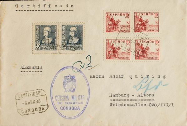 0000064099 - Spain. Spanish State Registered Mail
