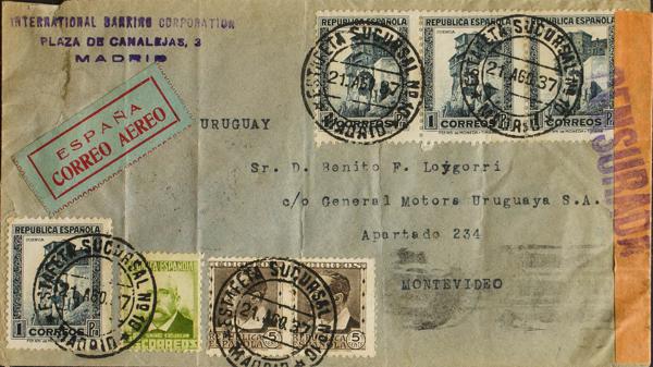 0000064174 - Spain. Spanish Republic Airmail