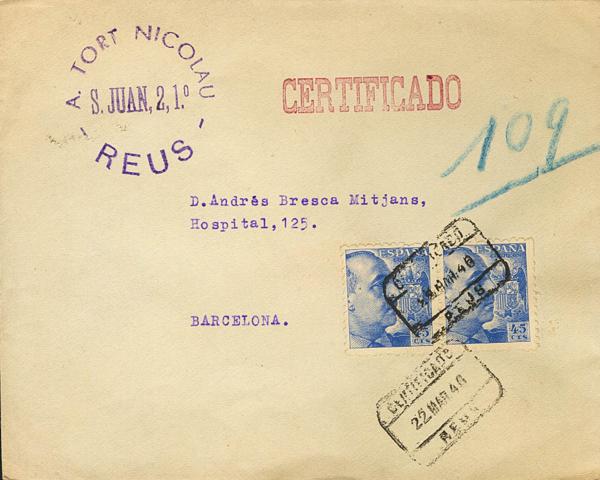 0000064202 - Catalonia. Postal History