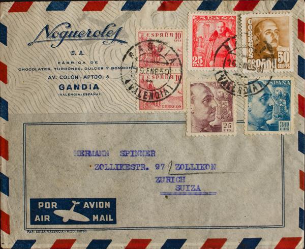0000068612 - Spain. Spanish State Air Mail