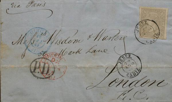 0000070315 - Andalusia. Postal History