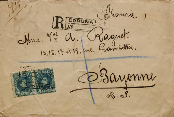 0000071358 - Galicia. Postal History