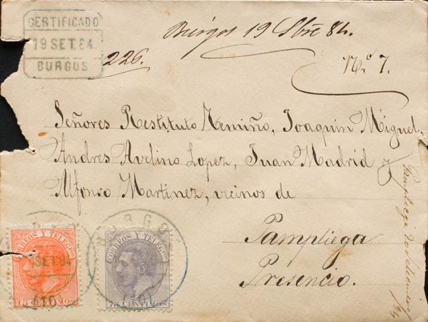 0000071630 - Castile and Leon. Postal History