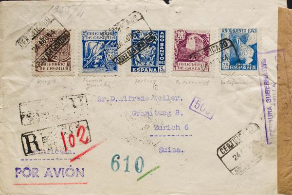 0000071771 - Spain. Spanish State Registered Mail