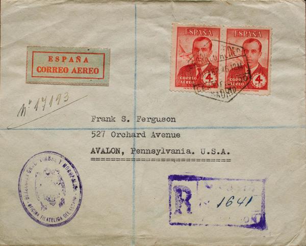 0000071772 - Spain. Spanish State Air Mail