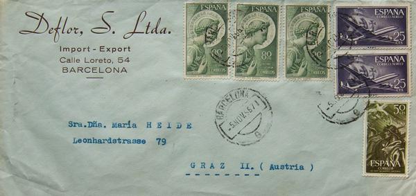 0000073394 - Spain. 2nd Centenary before 1960