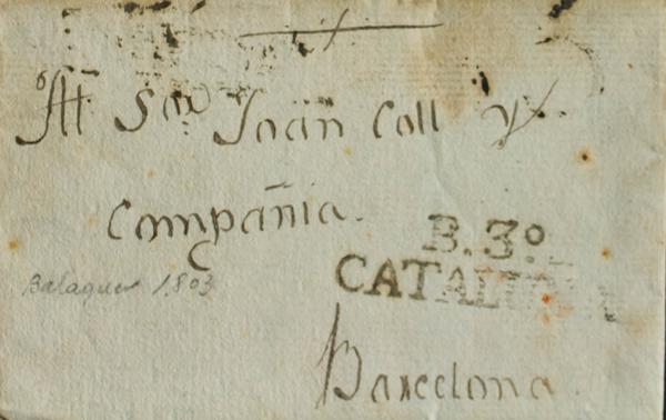 0000073426 - Catalonia. Prephilately