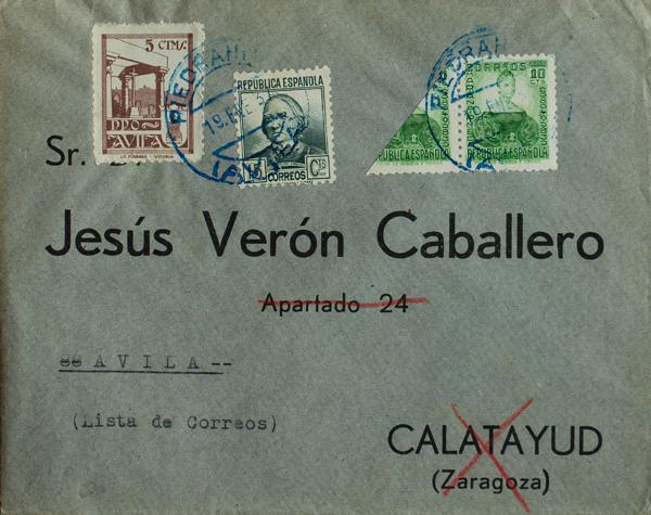 0000073443 - Castile and Leon. Postal History