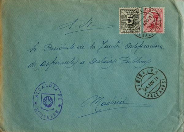 0000073452 - Balearic Islands. Postal History