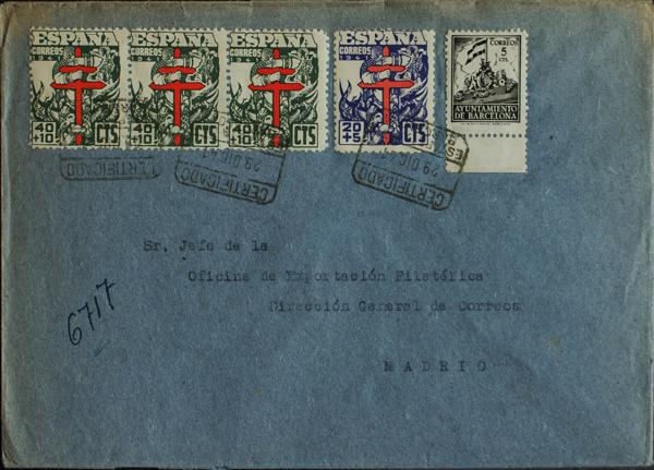 0000073480 - Spain. Spanish State Registered Mail