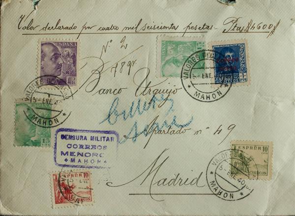 0000073482 - Balearic Islands. Postal History