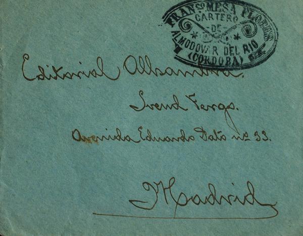 0000073486 - Andalusia. Postal History