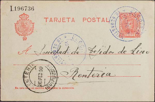 0000073591 - Basque Country. Postal History