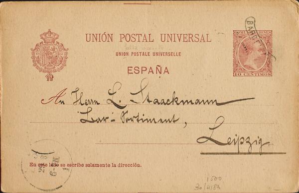 0000073610 - Cataluña. Historia Postal