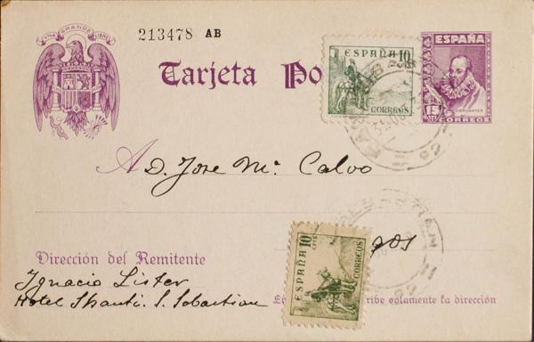 0000073617 - Basque Country. Postal History