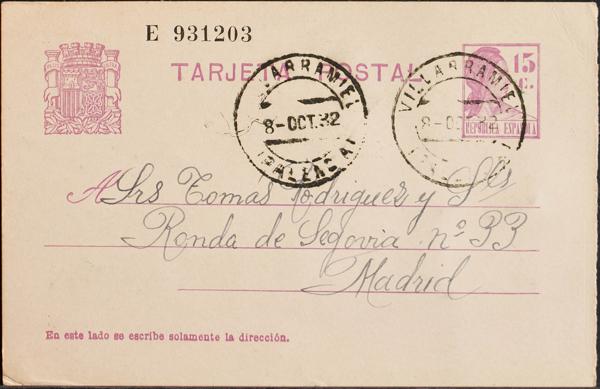 0000073631 - Castile and Leon. Postal History
