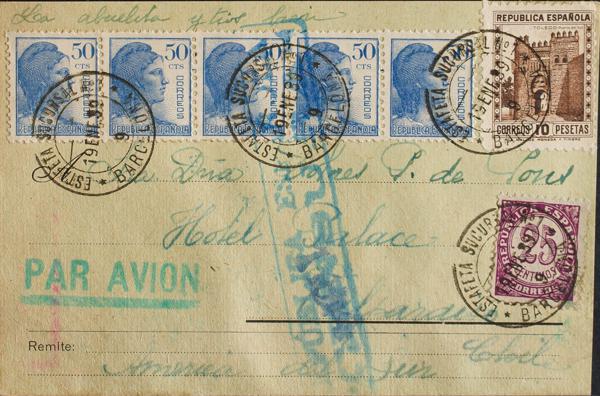 0000073697 - Spain. Spanish Republic Airmail