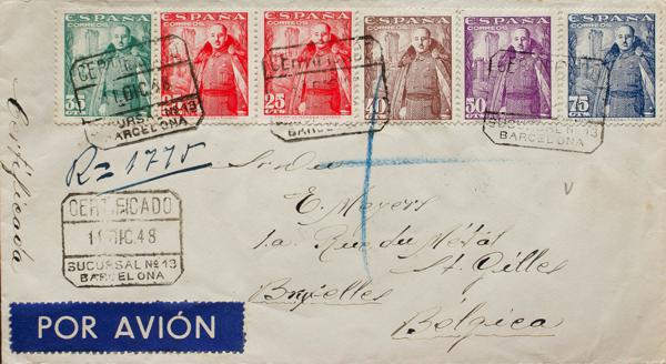 0000073734 - Spain. Spanish State Registered Mail