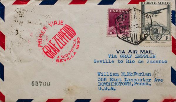 0000074580 - Spain. Alfonso XIII Air Mail