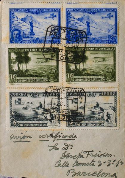 0000074582 - Spain. Alfonso XIII Registered Mail