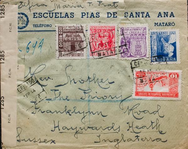 0000074592 - Spain. Spanish State Registered Mail
