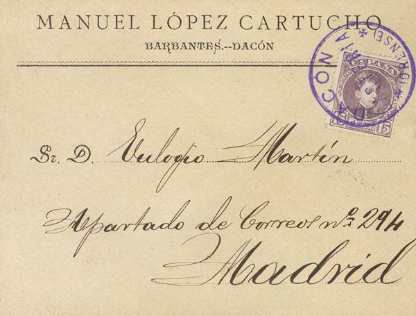 0000074749 - Galicia. Postal History