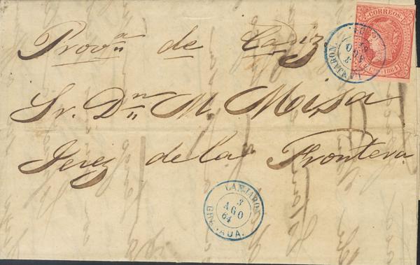 0000076848 - Andalusia. Postal History