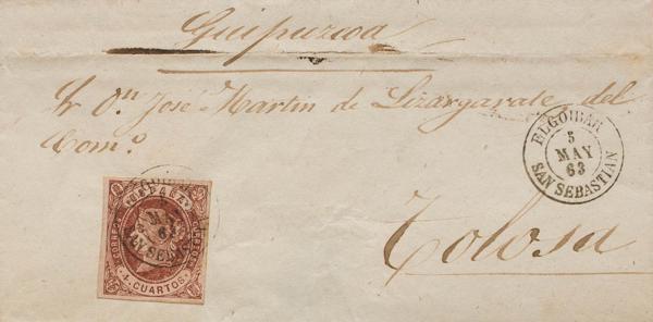 0000076867 - Basque Country. Postal History