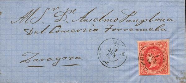 0000076977 - Aragon. Postal History